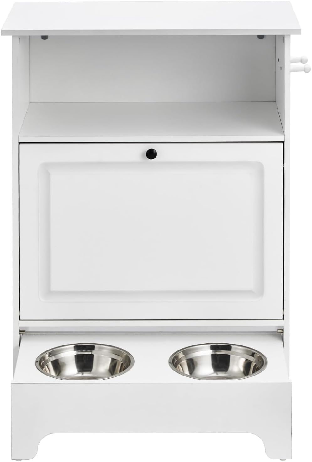 Estación de alimentación para mascotas VEVOR con almacenamiento