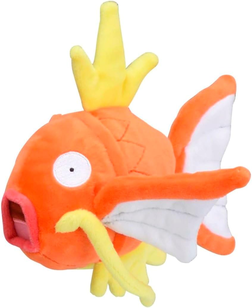 Pokémon Center: Magikarp Sitting Cuties Felpa, 7 ½ Pulgadas # 129 - Generación 1