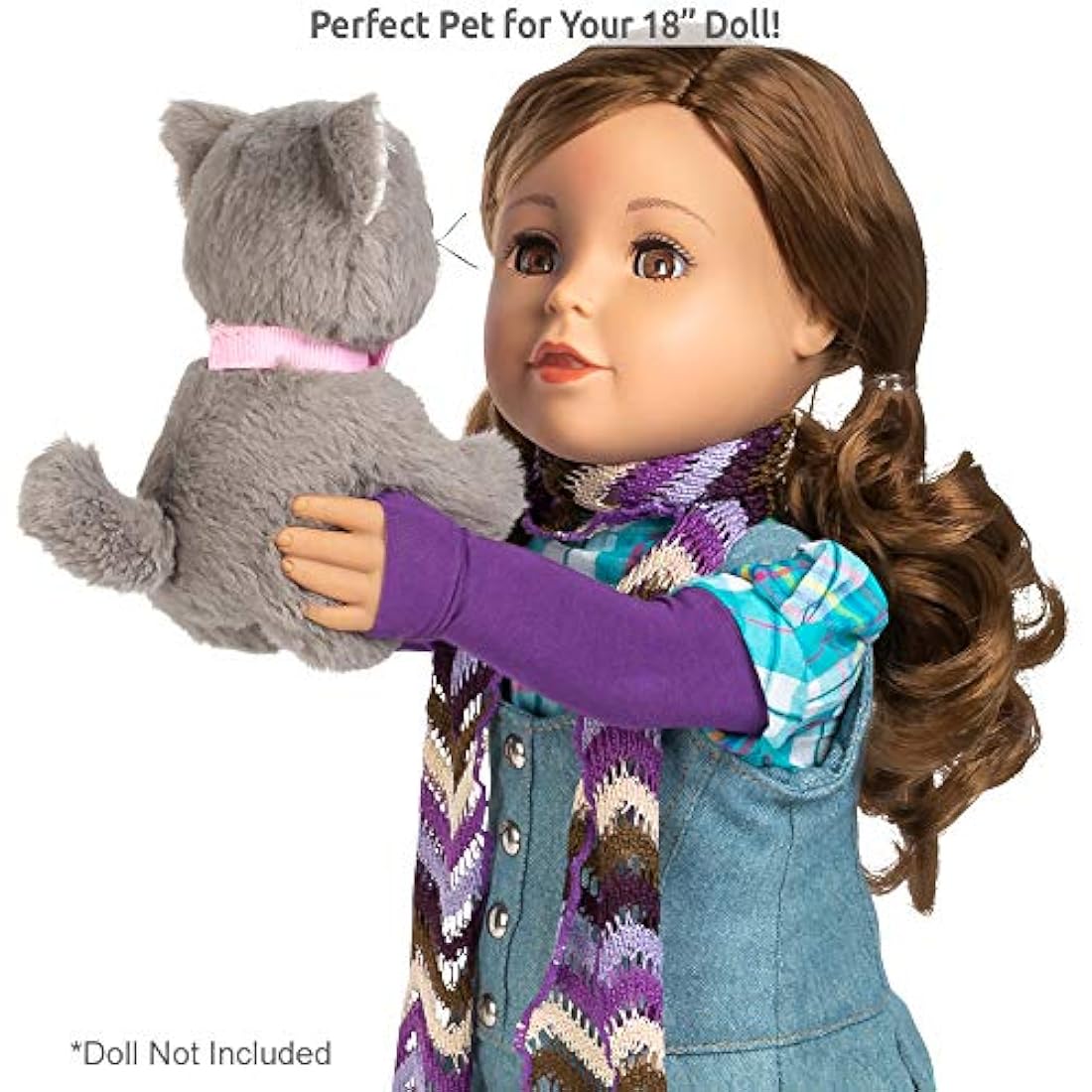 Adora Amazing Pets, Misty la gatita gris, 18