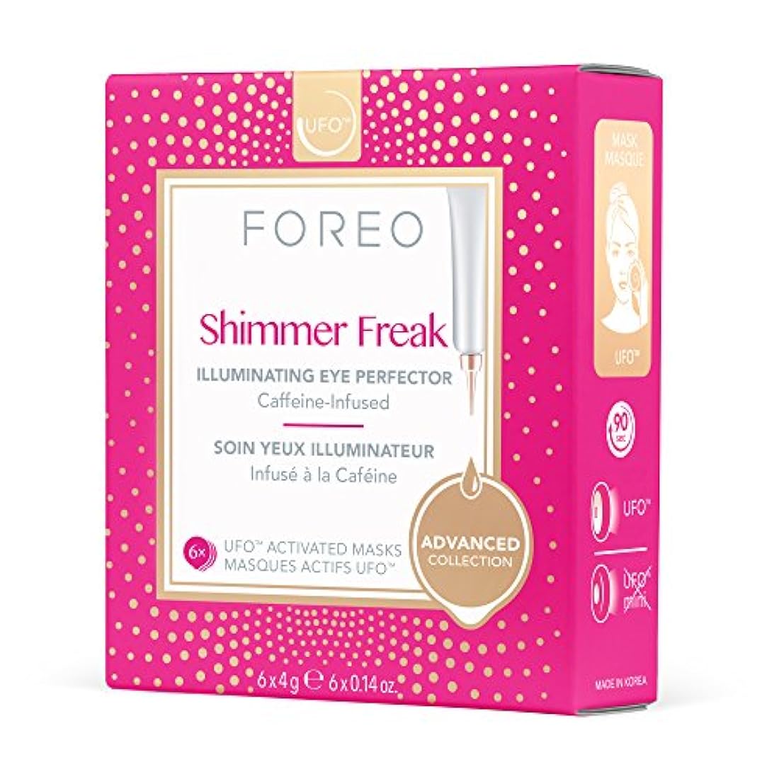 Máscara activada por ovni de 6 piezas