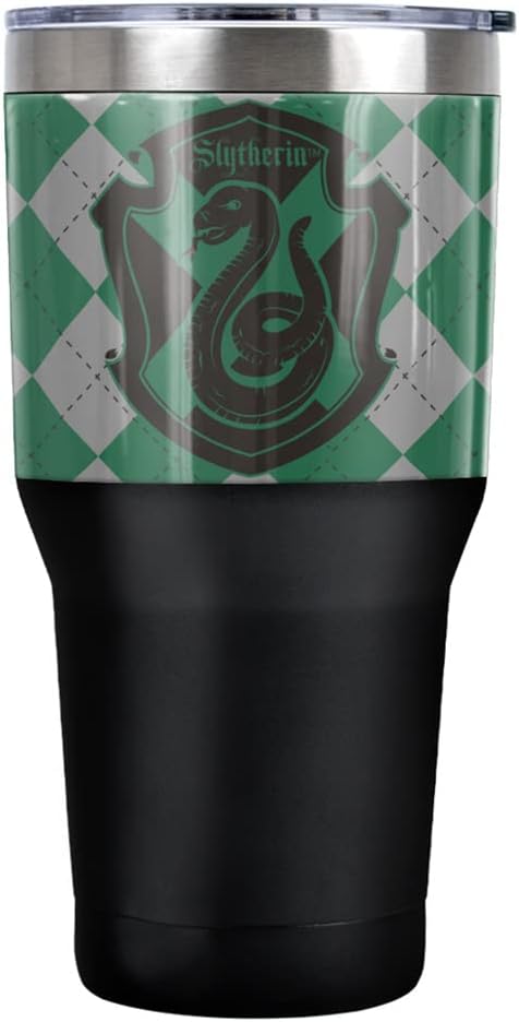 Taza de Viaje LOGOVISION Slytherin 30 oz Acero Inoxidable