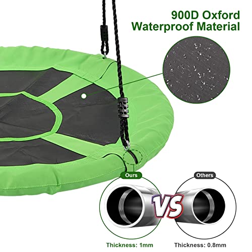 Columpio de árbol Oxford 900D impermeable para niños