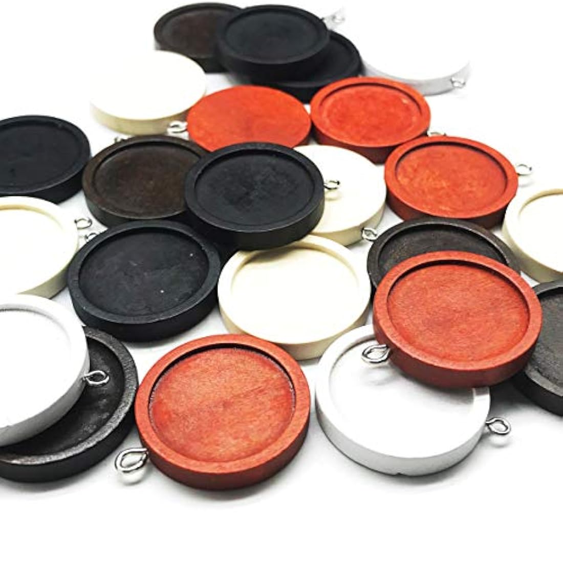 Dijes y Medallas 45 colgantes redondos