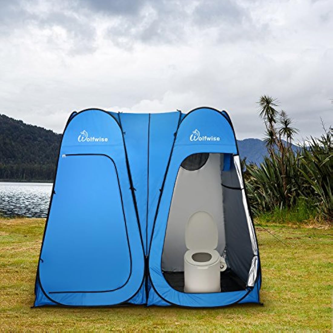 WolfWise Pop Up Utilitent: privacidad portátil para acampar