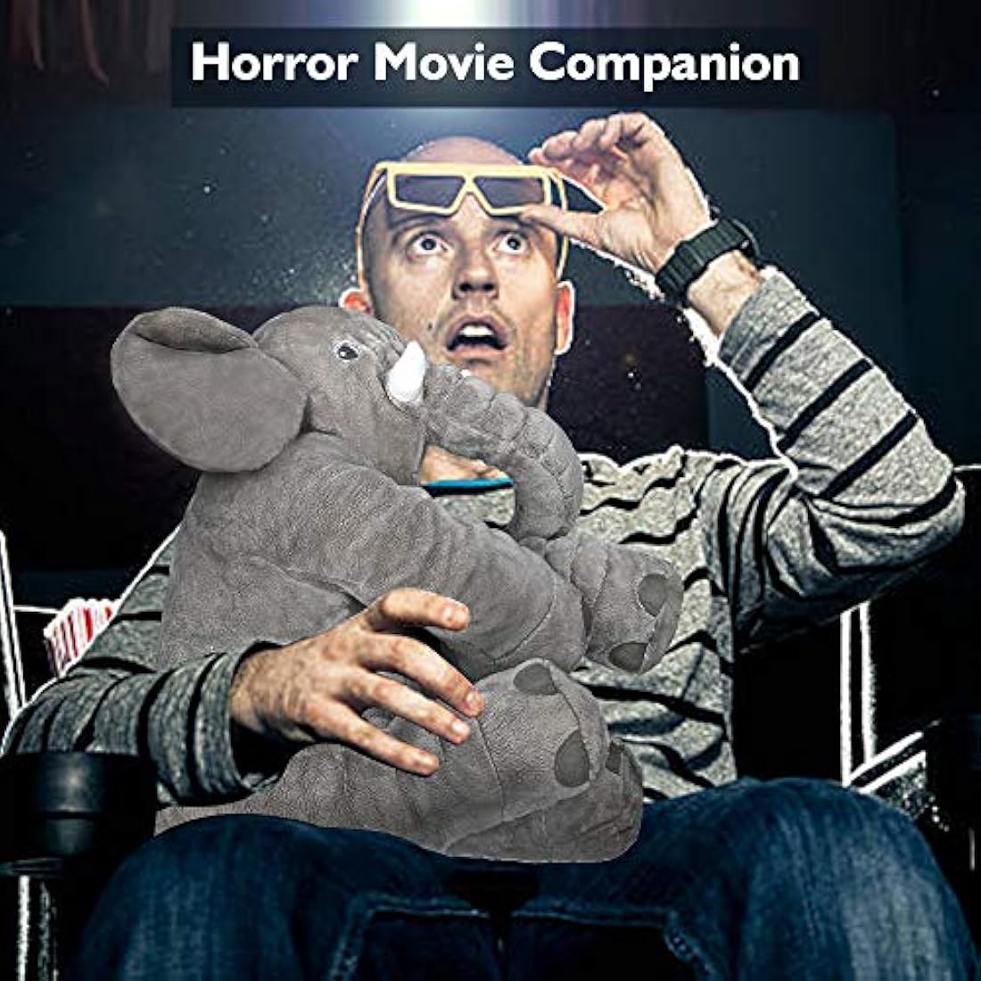 Peluche de elefante de peluche de 24.0 in