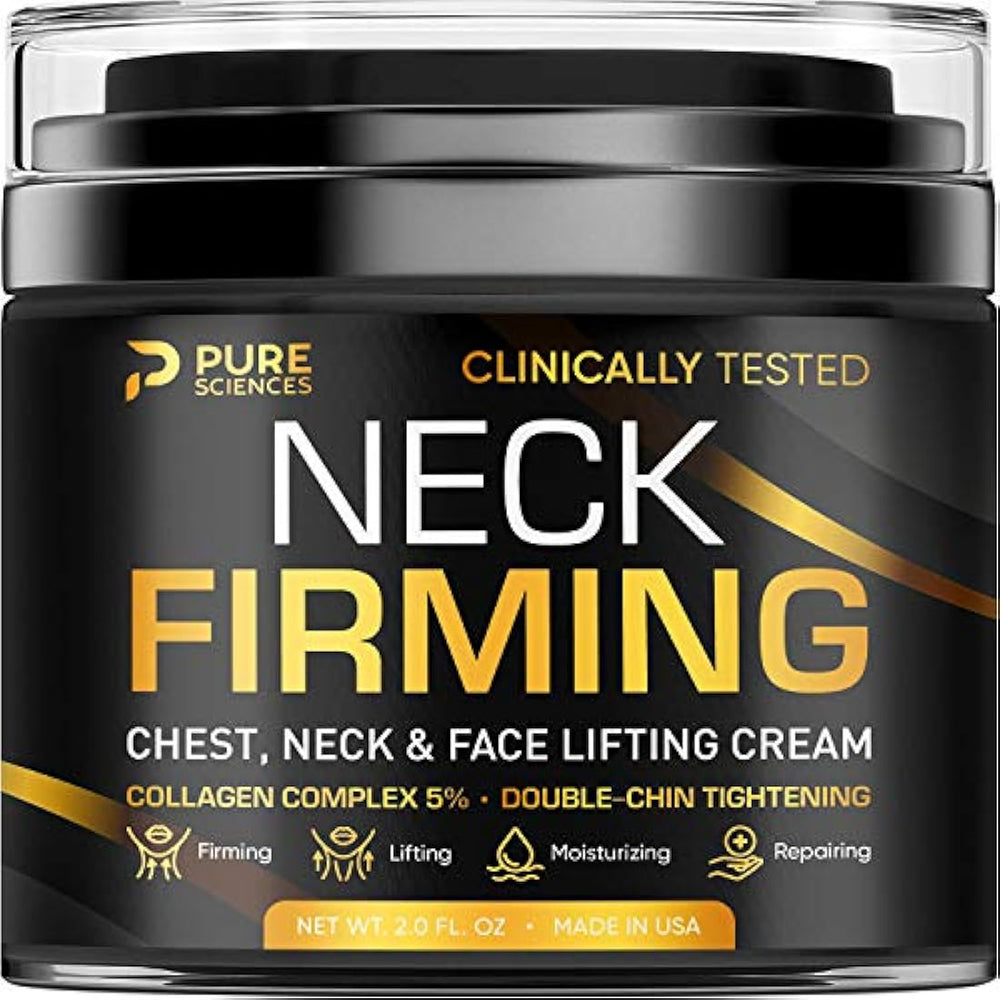 Crema facial reafirmante de cuello y barbilla, Pure Sciences