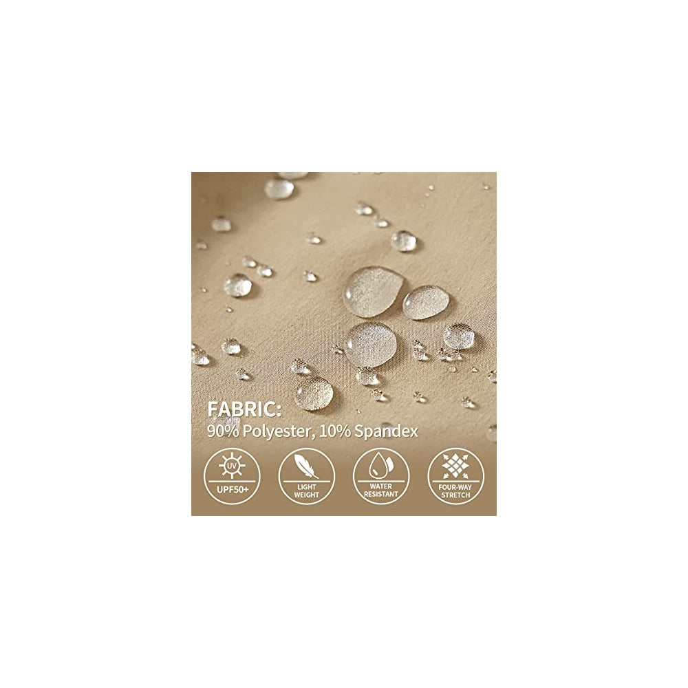 Shorts cortos tipo cargo de senderismo para mujer XXL