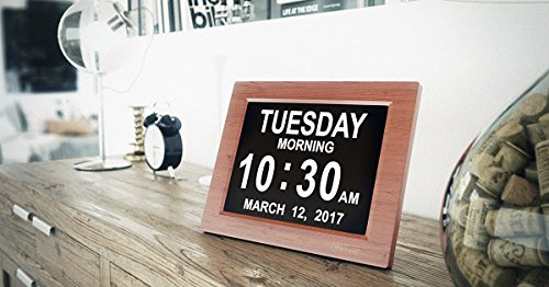 Reloj de día - Reloj digital de escritorio