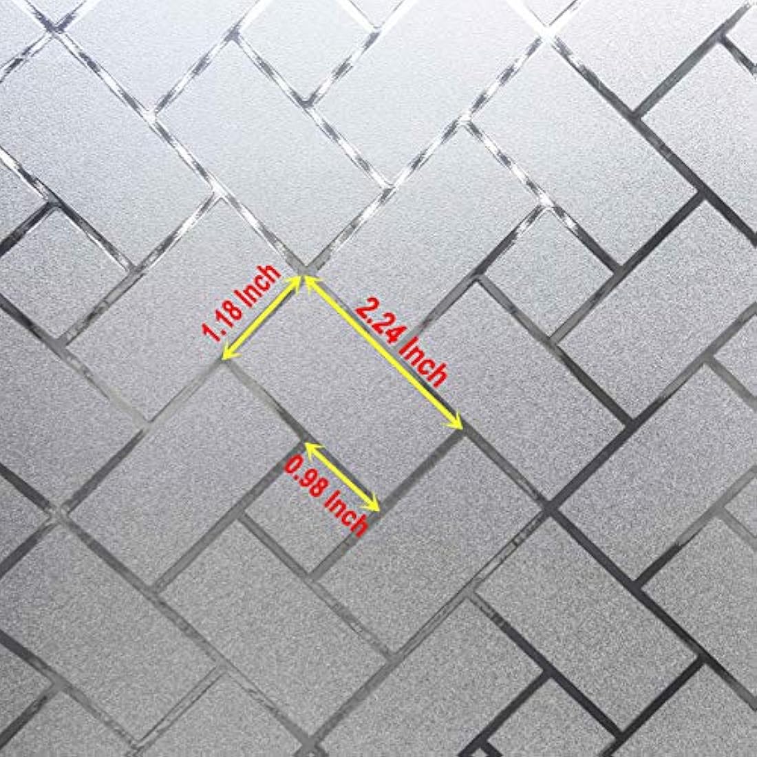 película adhesión esmerilada para ventana (17.7- x 78.7-)