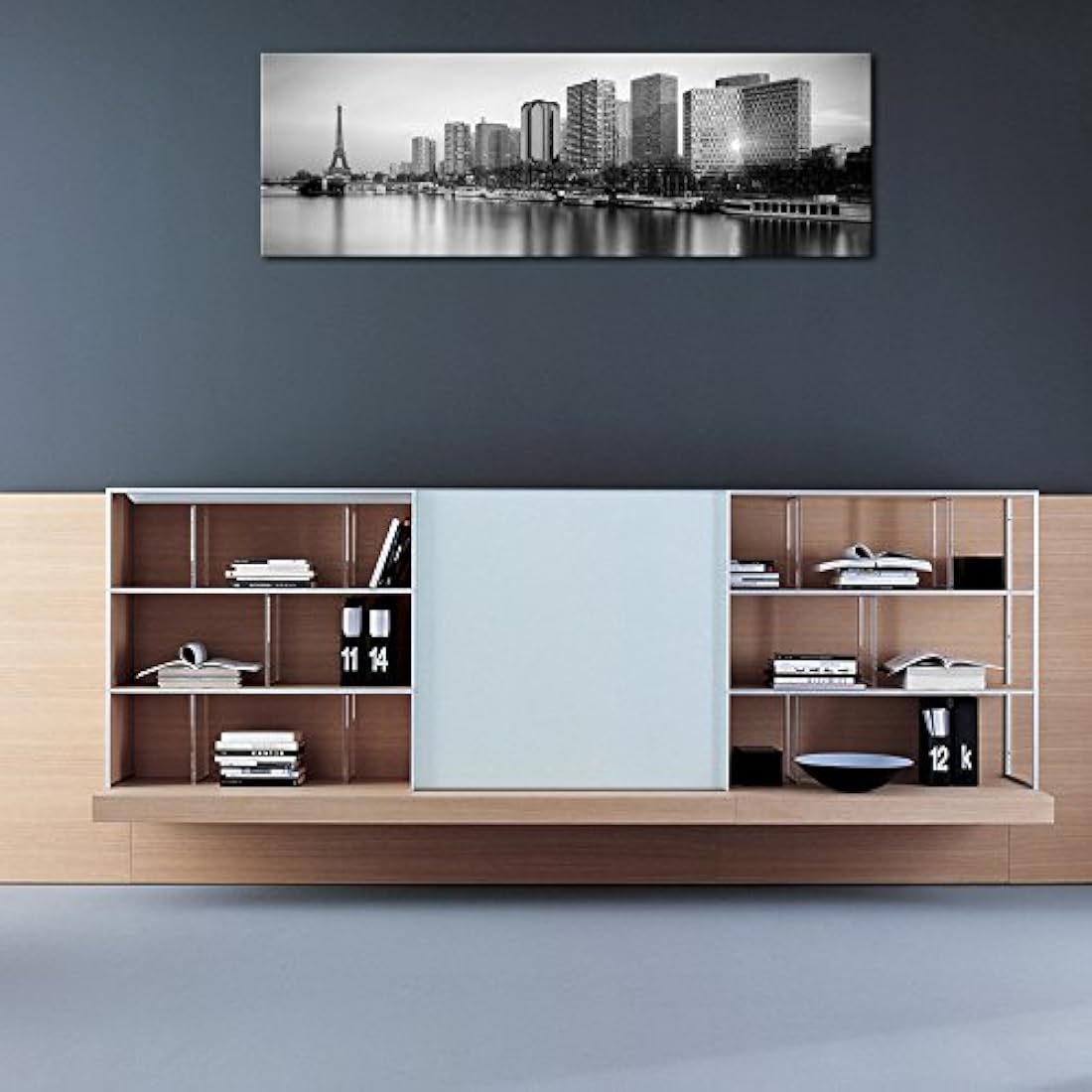 Pyradecor - Imágenes pinturas sobre lona Paris City Skyline