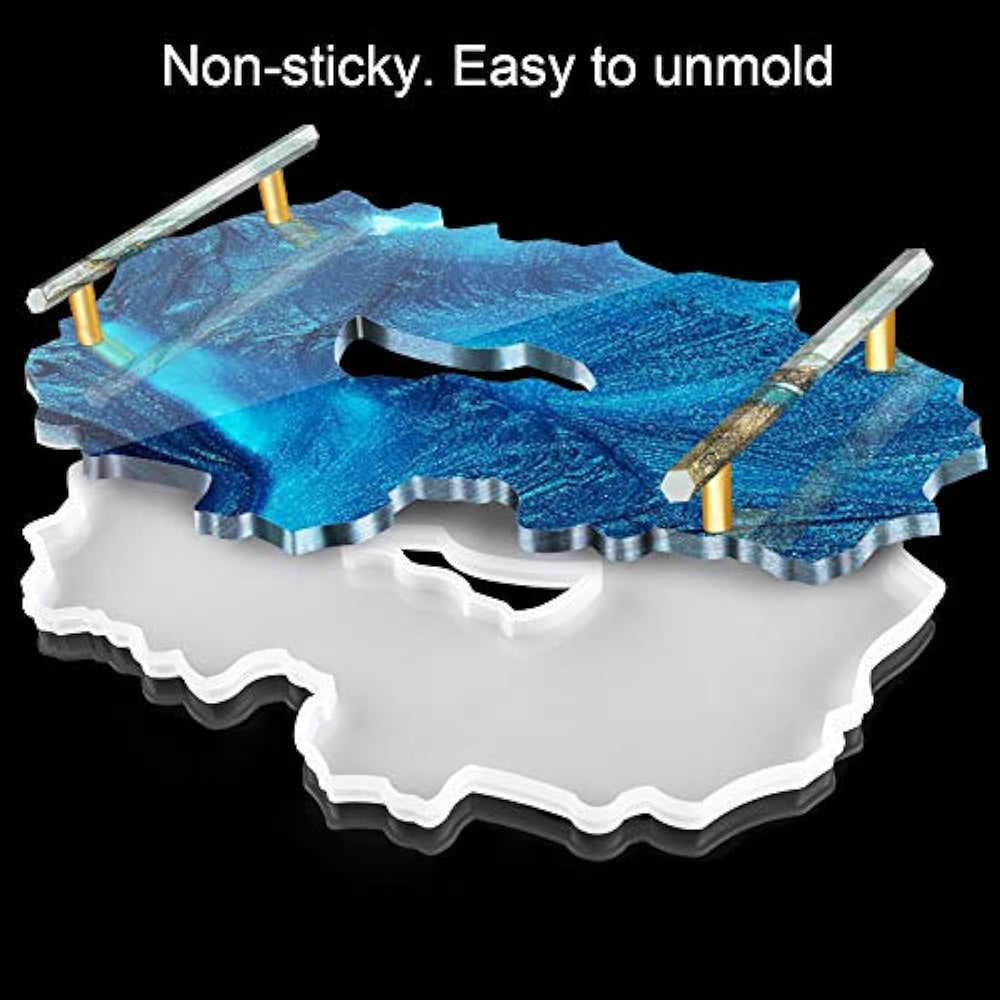Molde de silicona suave de resina epoxi para manualidades
