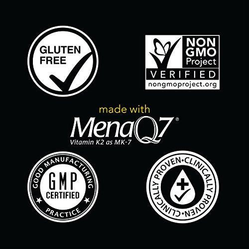 Vitamina K2 (como MK7) 100 mcg con aceite de coco