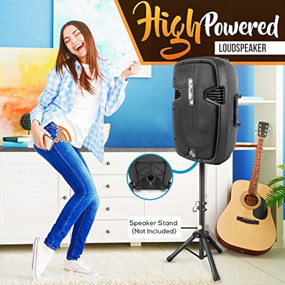 Parlante inalambrico Bluetooth altavoces 1000w