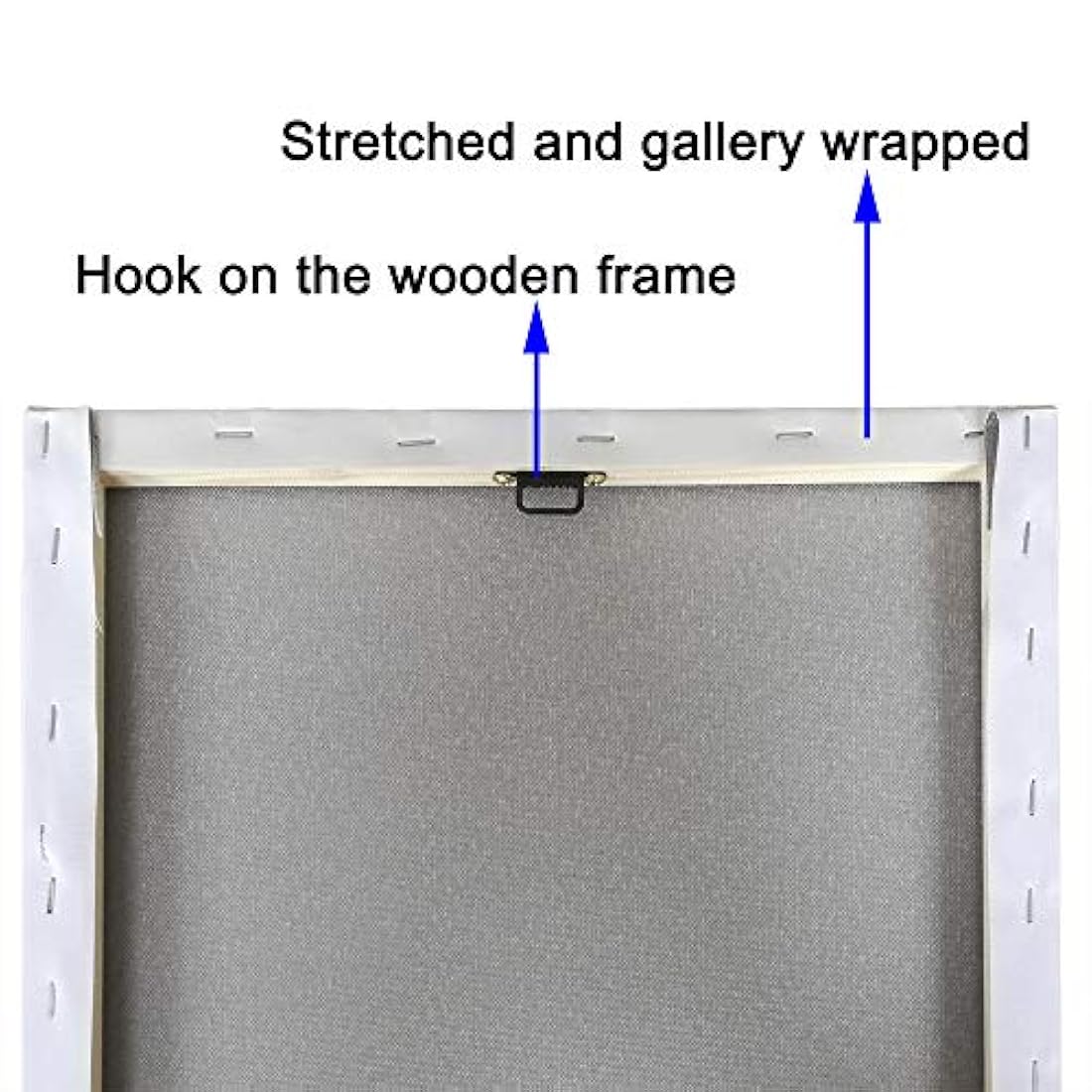 4 lienzos XL enmarcados contemporáneos con figuras