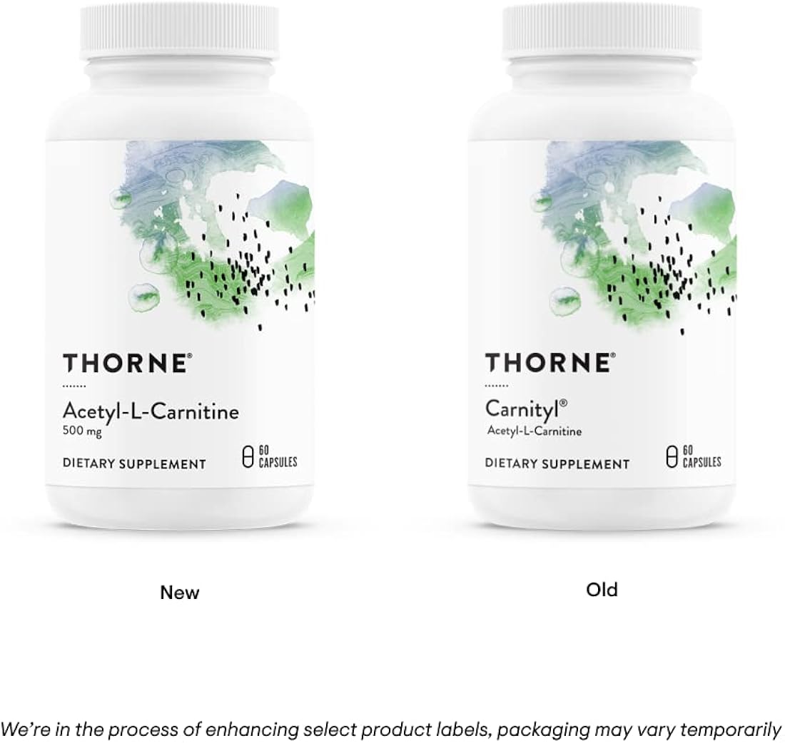 Suplementos Acetyl-L-Carnitina - 500 mg función cerebral