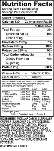 Proteína de absorción lenta caseína