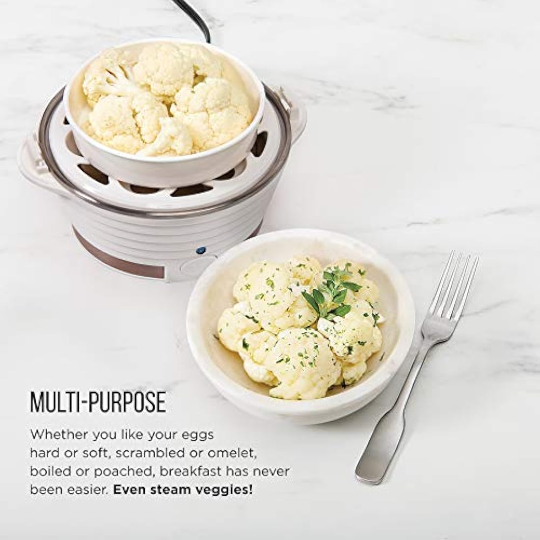 Vaporeras, Caldera eléctrica para huevos y cazador