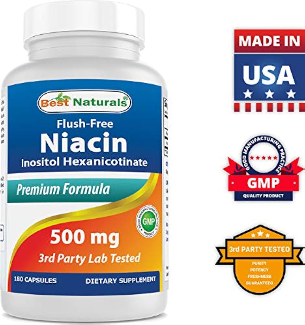 Best Naturals Niacina 500 mg