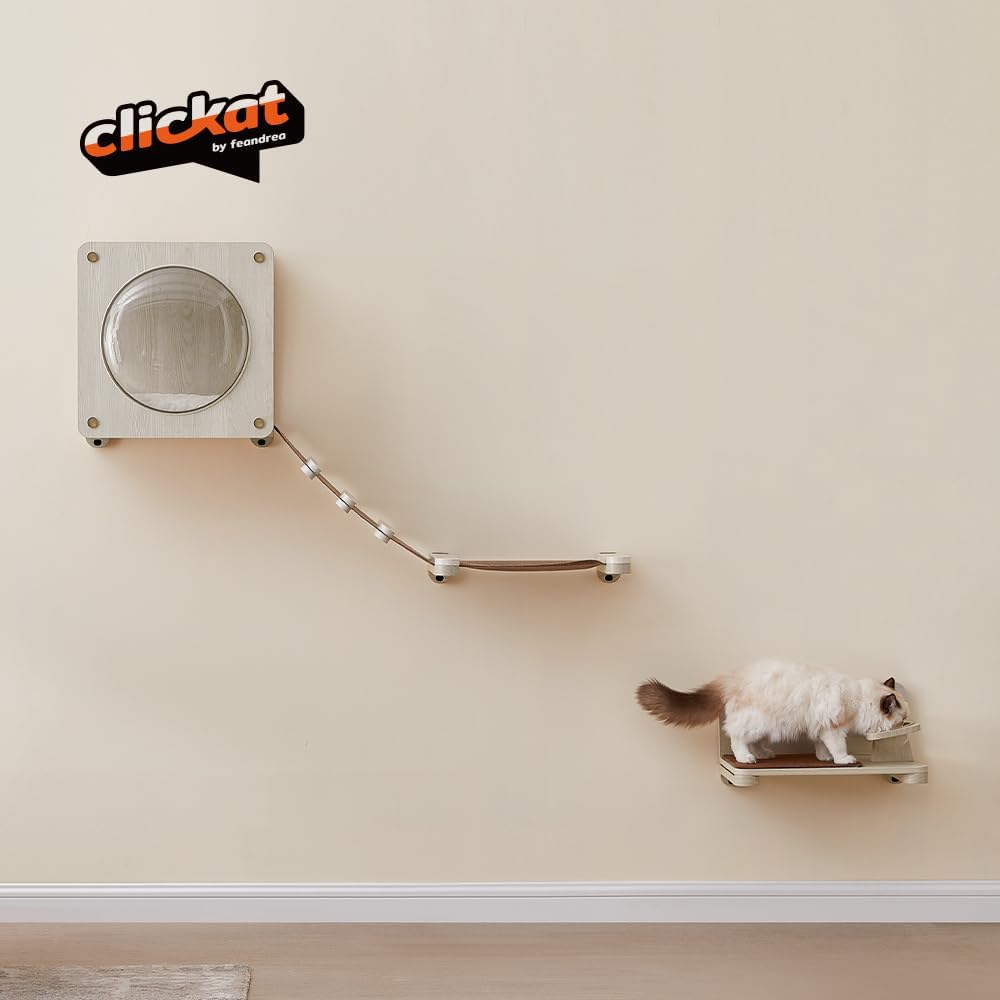 Cueva para Gatos Feandrea, Rincón con Hamaca y Ventana No.010