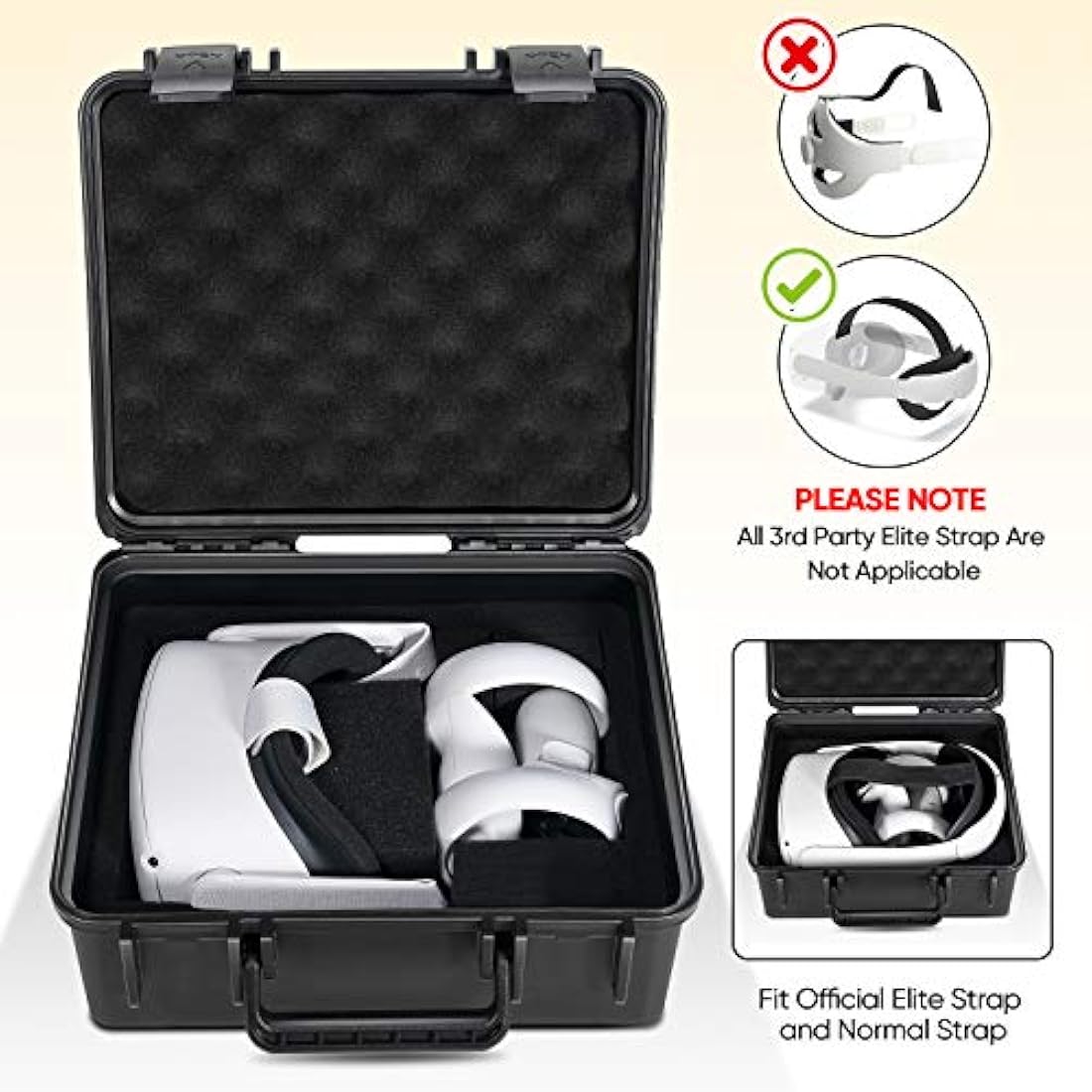 Estuche rígido de transporte para Oculus Quest 2