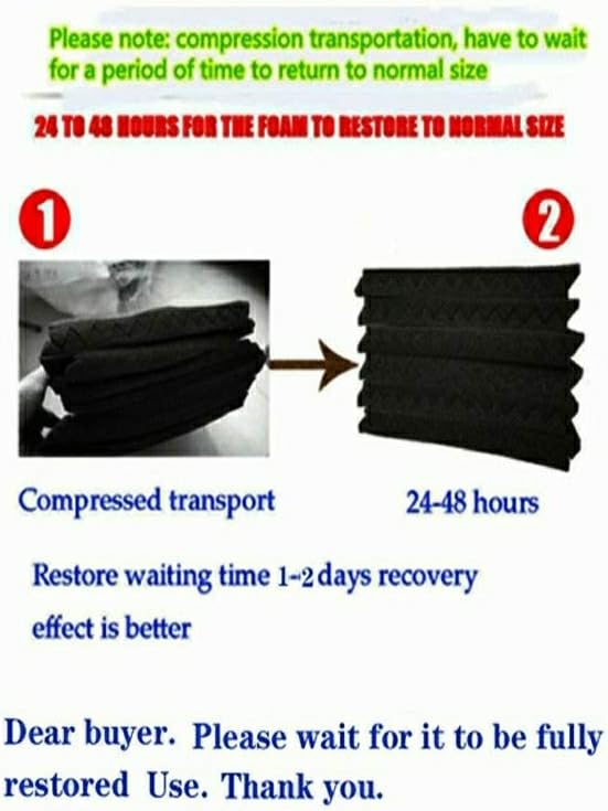 Paneles Acústicos 50 Pack, Aislantes, 1 X 12 X 12