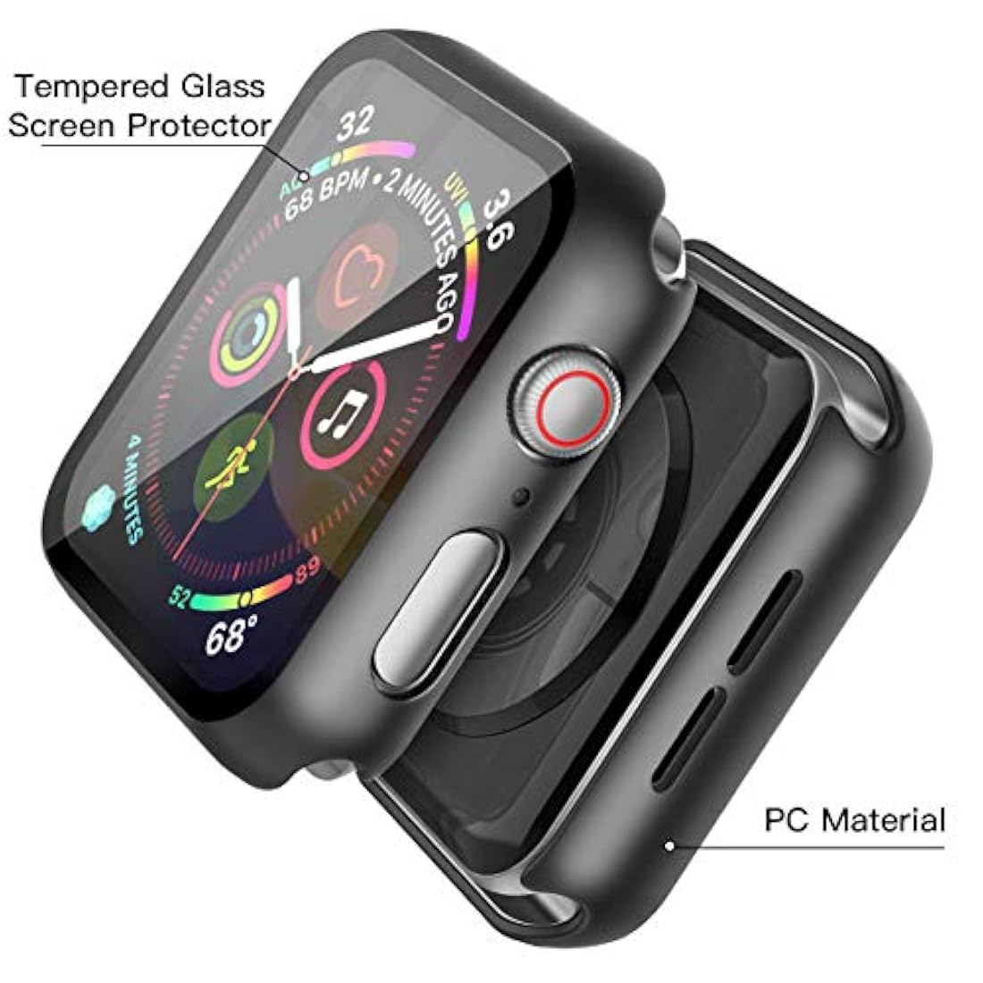 Carcasa rígida compatible con Apple Watch