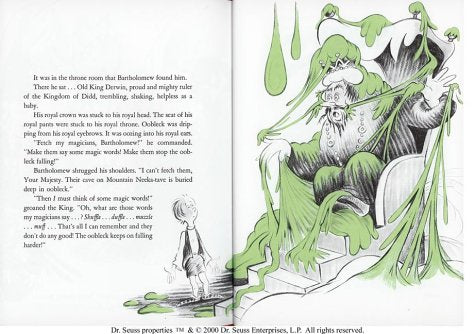 Bartholomew y el Oobleck: (Libro de honor de Caldecott)