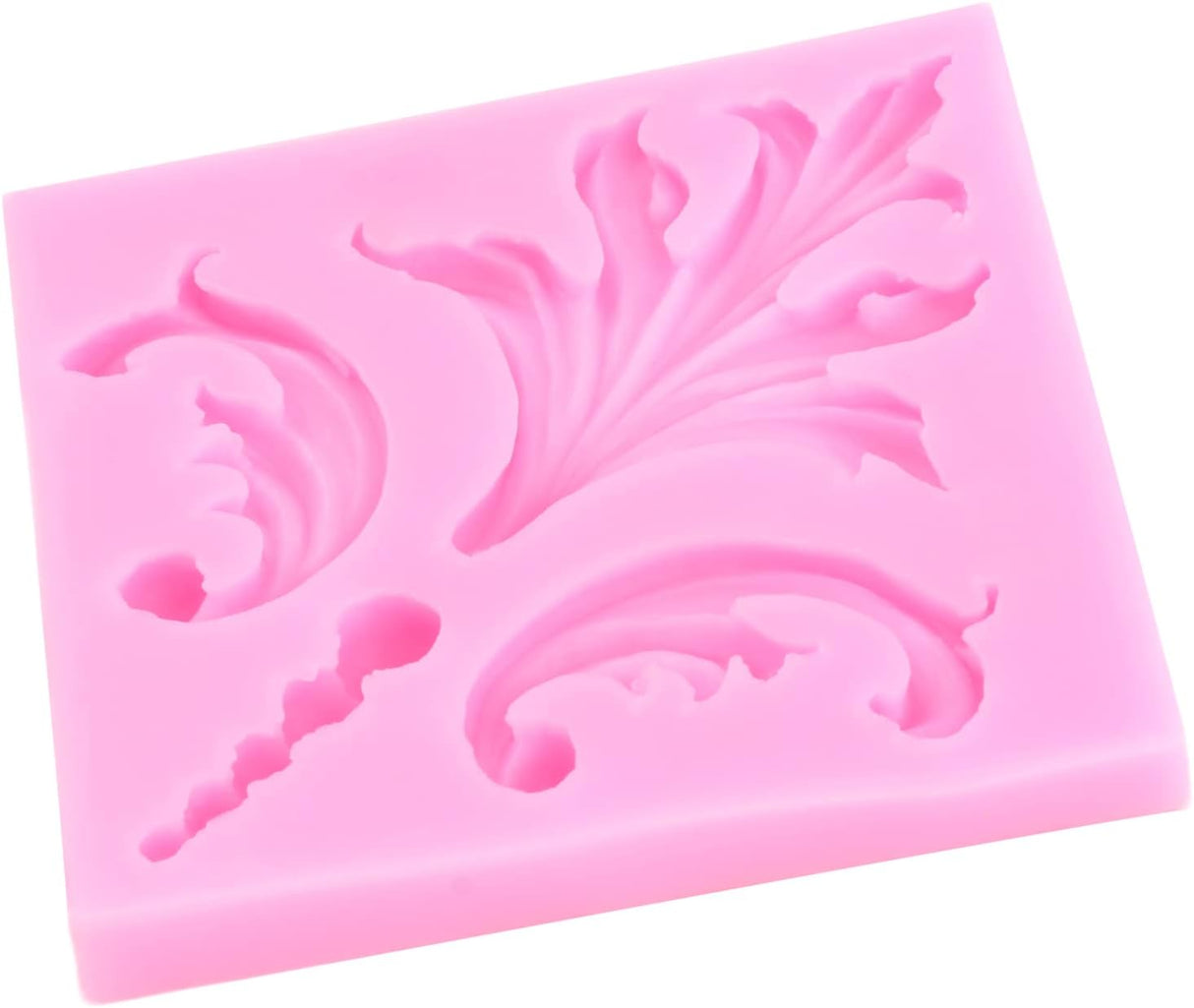 MYPRACS Moldes barrocos para fondant de silicona
