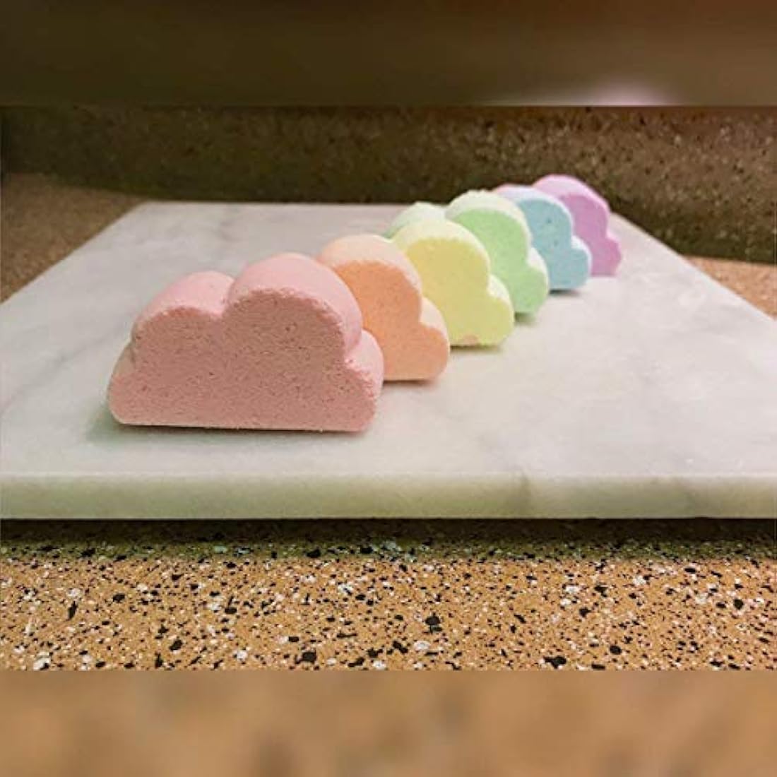 MoldFun Cloud Moldes de silicona para chocolate, caramelo, gelatina, gelatina, gelatina, gelatina, molde para tartas, jabón, bomba, baño, cera, fundida, yeso, bandeja de cubitos de hielo