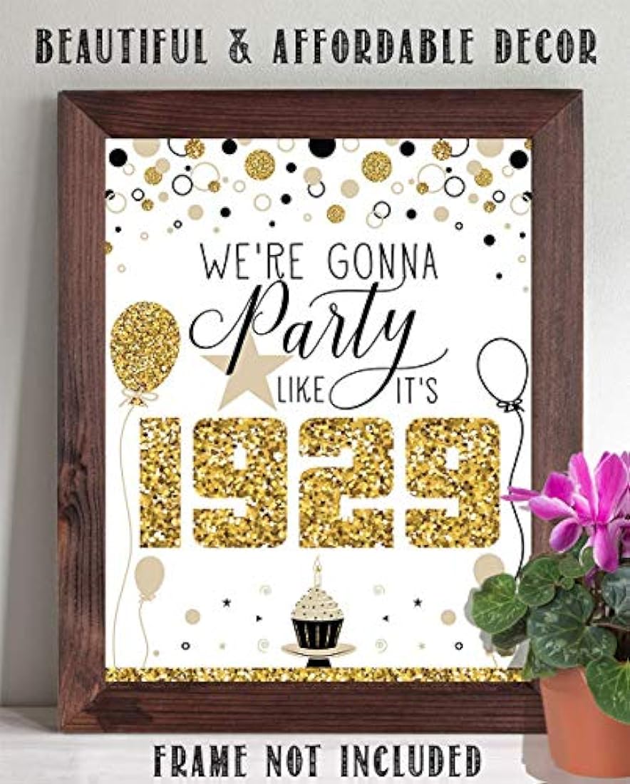 Lámina sin marco Decoración perfecta de cumpleaños