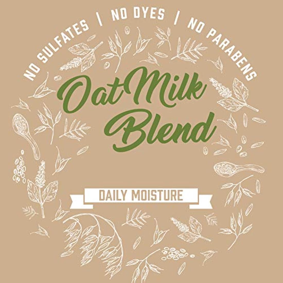 Champú de mezcla de leche de avena calmante, 12 onzas