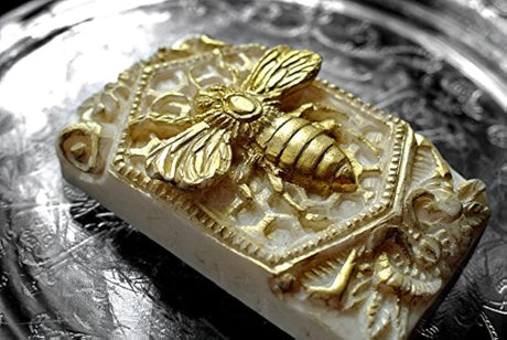 Honey Bee Silicona Molde de Jabón, yeso cera resina arcilla