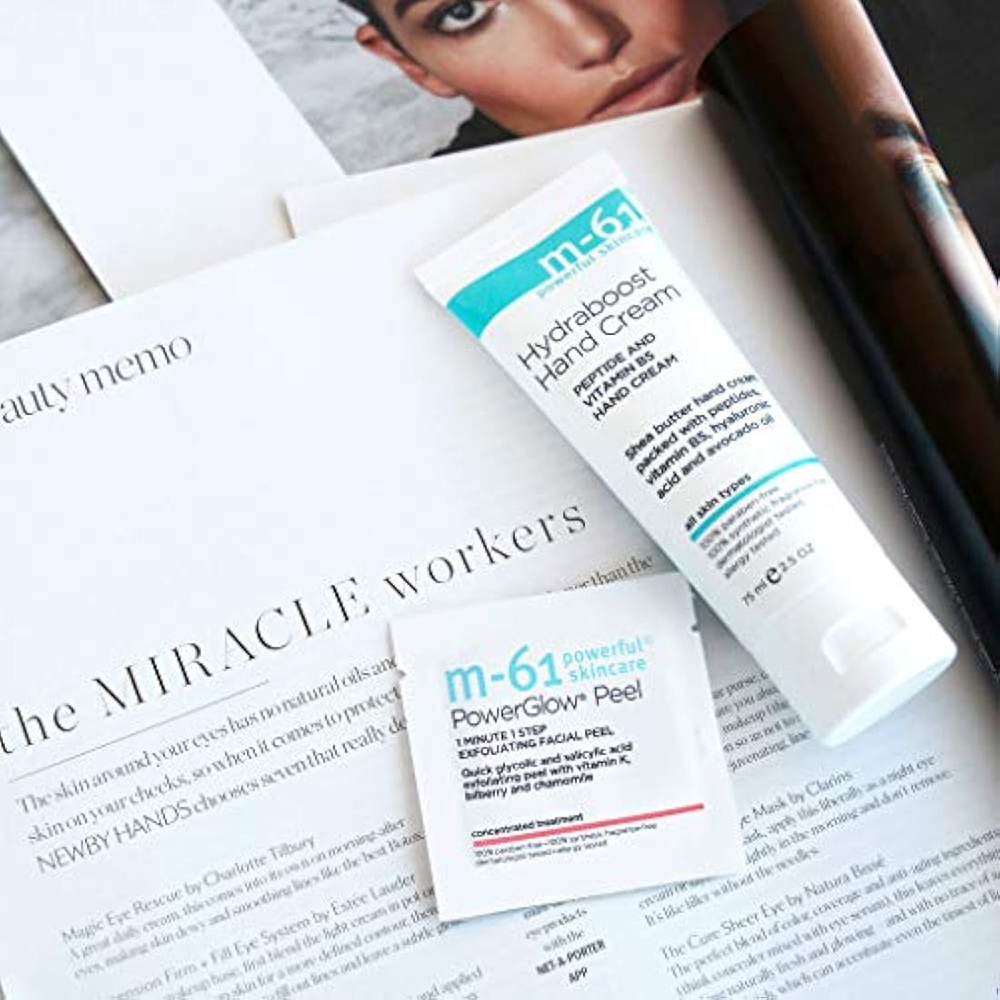 Toallas exfoliantes de M-61