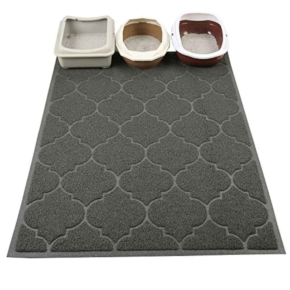Cat Litter Mat, XL Super Size, libre de ftalatos