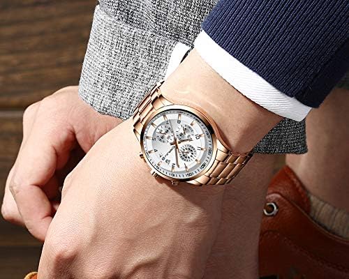 Reloj de acero inoxidable para hombre CJ2214 CRRJU