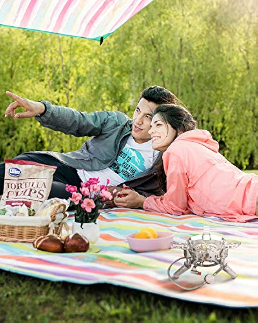 Estufa de camping Bulin a prueba de viento, 6800 W