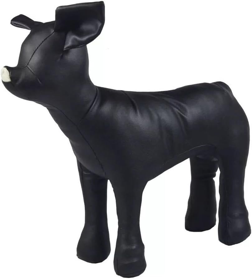 Maniquí de Perro de Pie WOWOWMEOW, Grande, Modelo Sentado