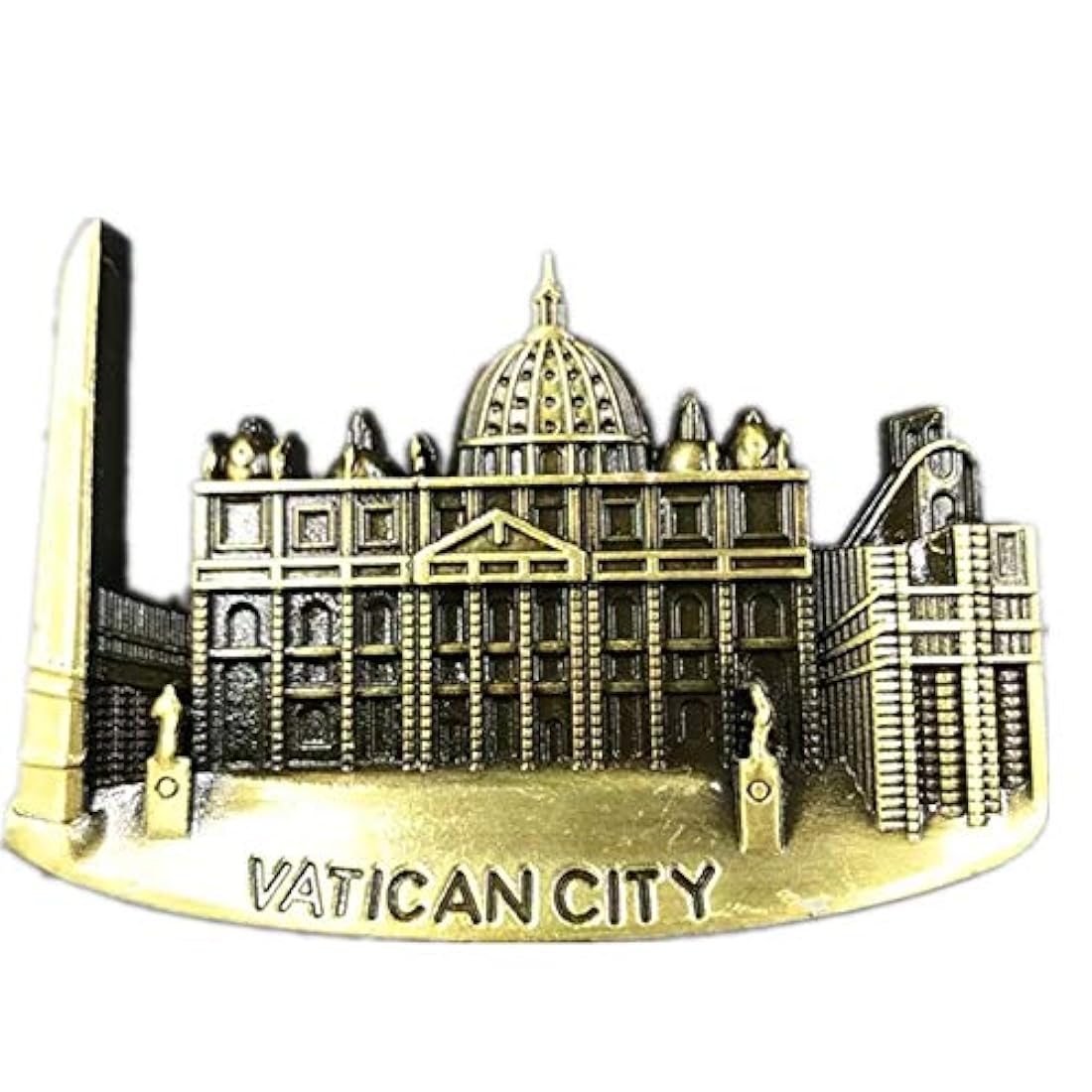 Imán para nevera, diseño de ciudad del mundo, vaticano