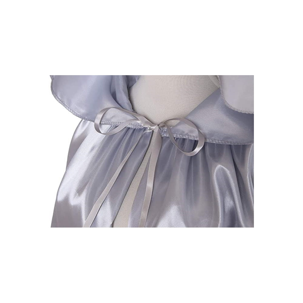 Disfraces de Capa con capucha de Halloween plateada talla M