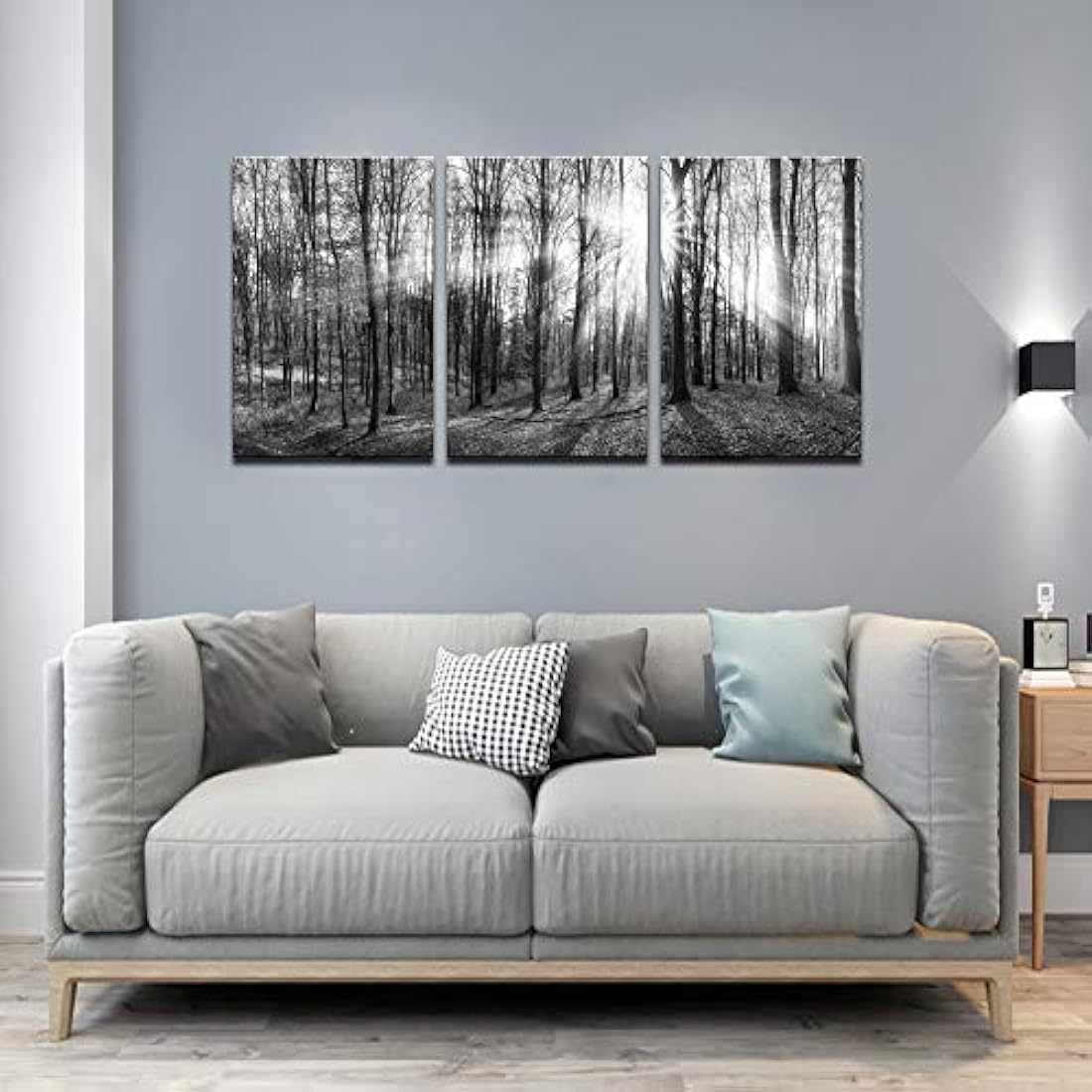 Lienzo decorativo de pared con 3 paneles