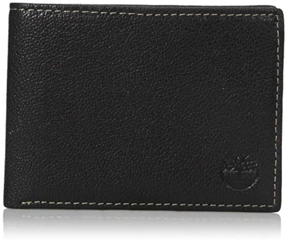 Cartera de seguridad de cuero Timberland para hombre