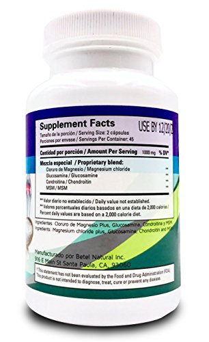 Cápsulas de Cloruro De Magnesio