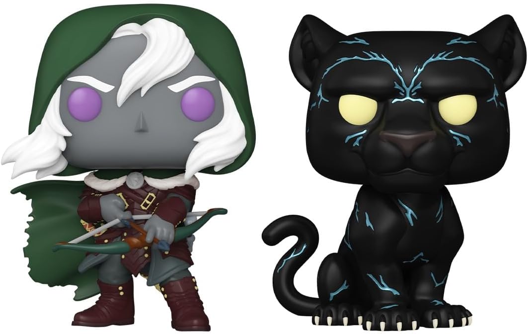 Funko Pop! D&D: Drizzt Do'Urden y Guenhwyvar - 2-Pack