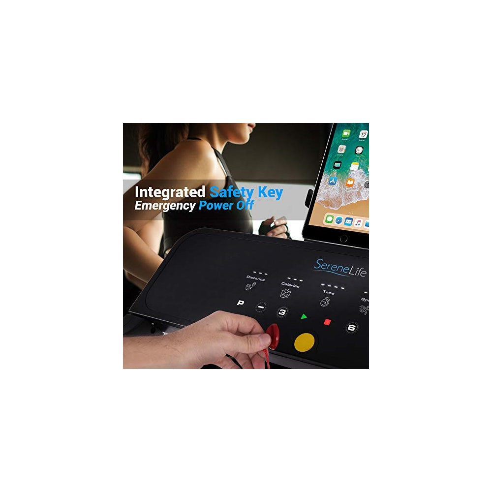 Caminadoras plegable digital inteligente SereneLife SLFTRD30