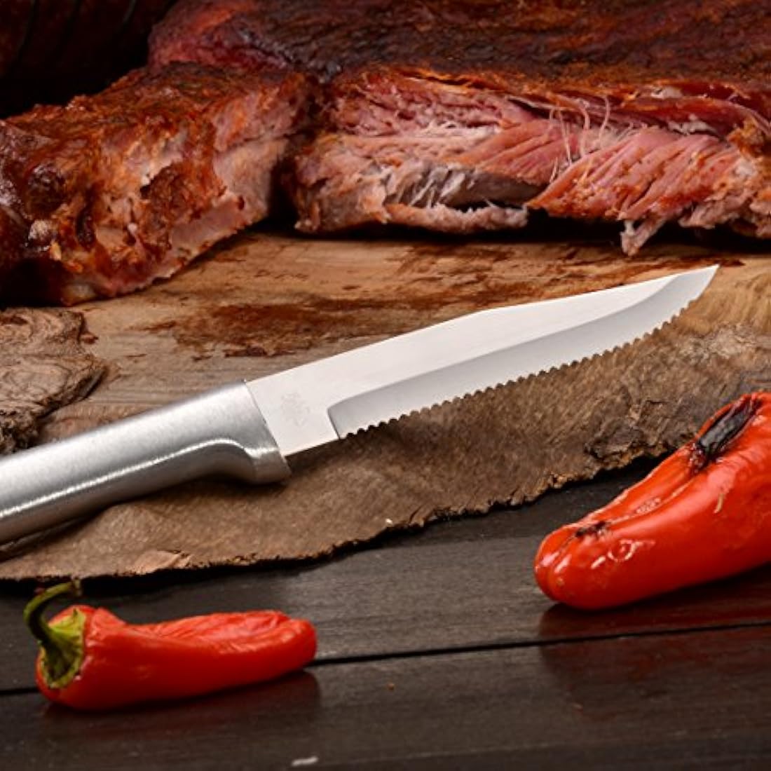 Rada cubertería S4S 4-serrated Cuchillos de carne cuchillo