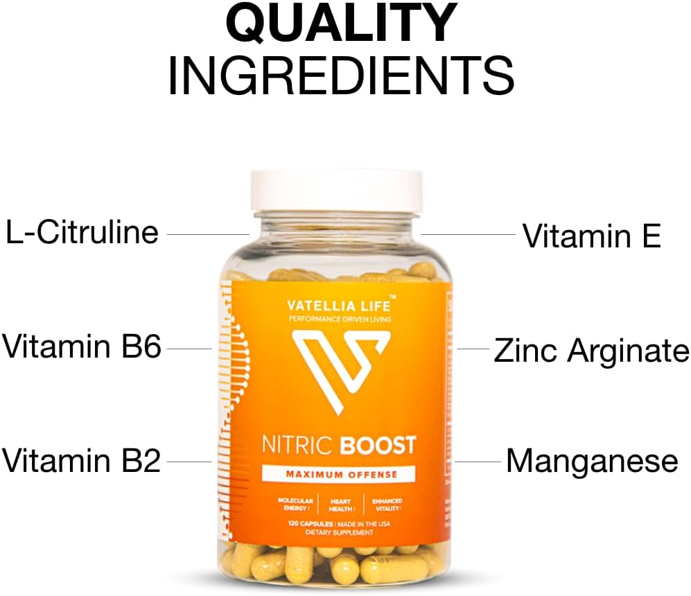 Suplemento de óxido nítrico Cápsulas de refuerzo nítrico ara