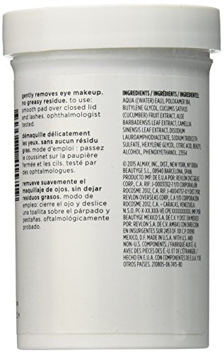 Almohadillas desmaquillantes de ojos sin aceite Almay