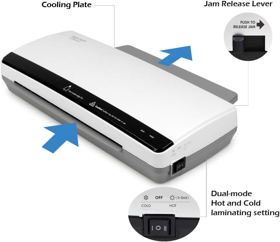 Laminadora Térmica y Fría Nuova LM992HC, 9'' de Ancho
