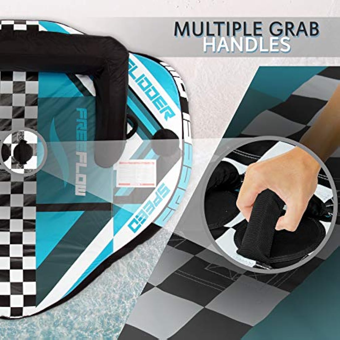 Balsa o tubo inflable de remolque SereneLife SLTOWBL20