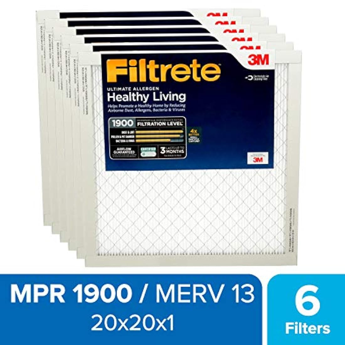 Seleccione la vida saludable Filtro Filtrete UT02-6PK-2E